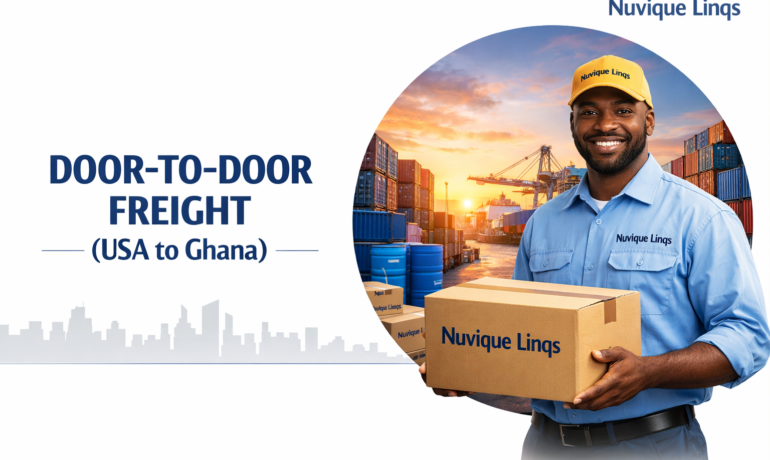 Door-to-Door Shipping From USA to Ghana